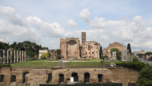 Emperor's Palace Seen from Colosseum